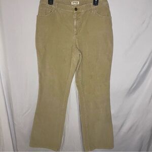 Women’s St John’s Bay Stretch Corduroy Pants Size 12